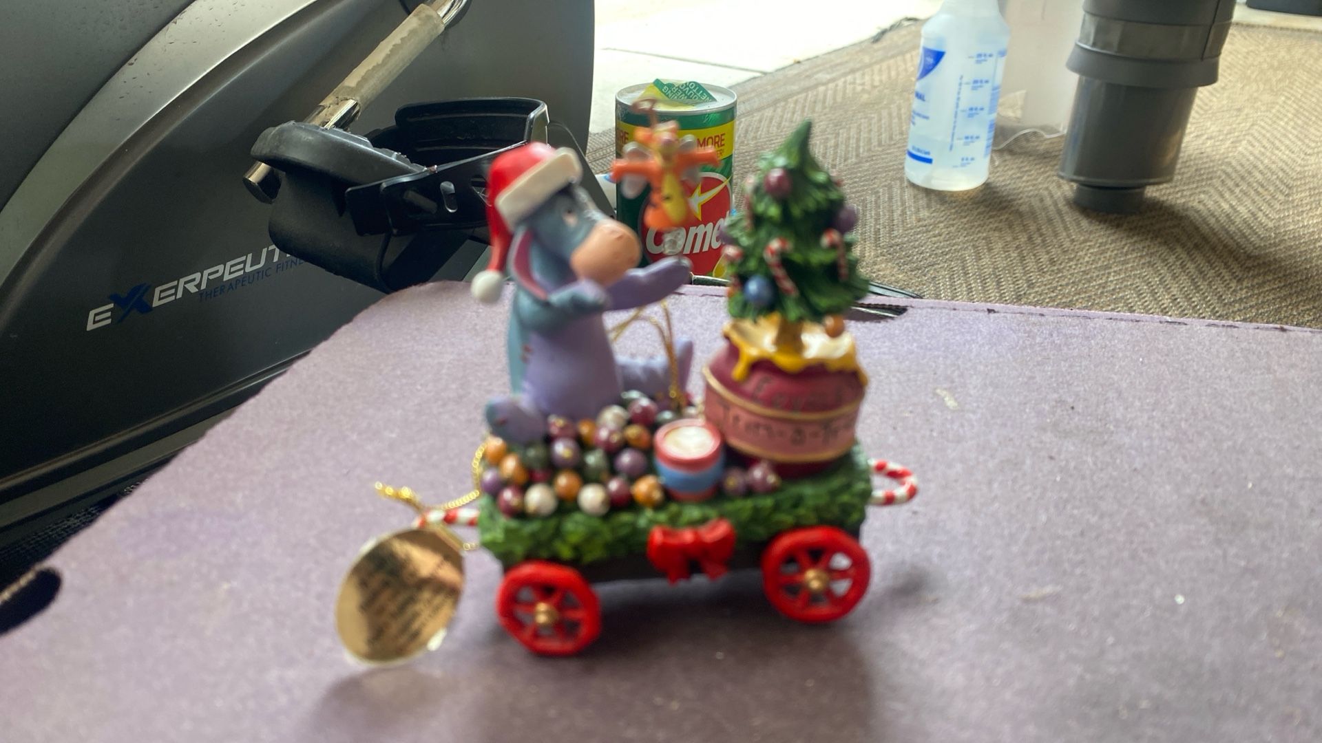 Bradford Editions Winnie The Pooh Pooh’s Honey Pot Express Train Set 2001 w COA