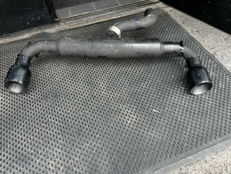 Flowmaster outlaw axle-back exhaust system for JK Jeep Wrangler 2007-11