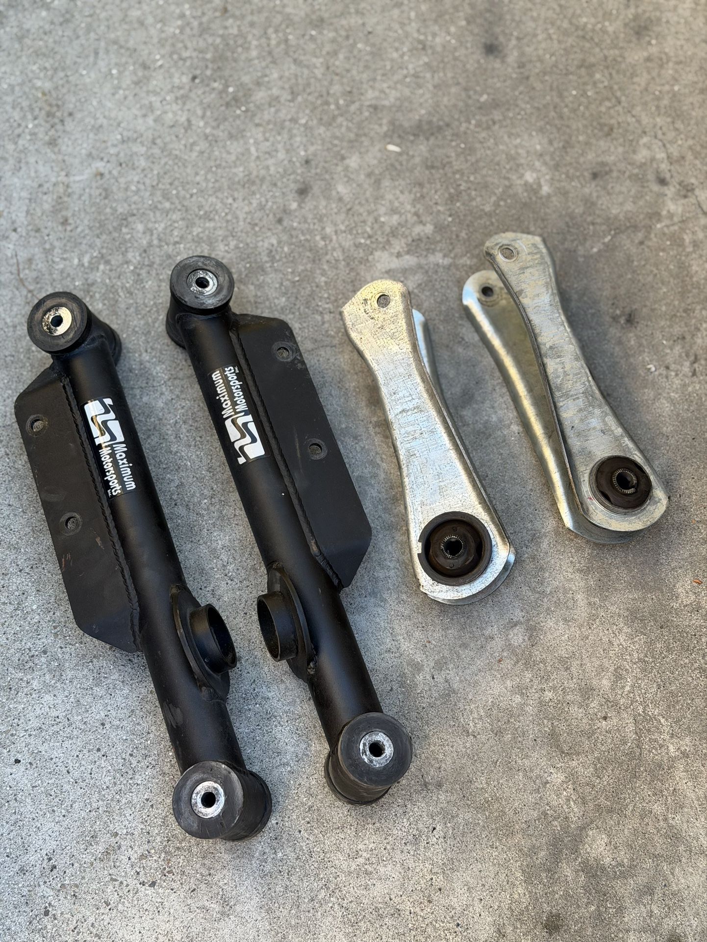 79-93 Ford Mustang Maximum Motorports Rear Upper And Lower Control Arms
