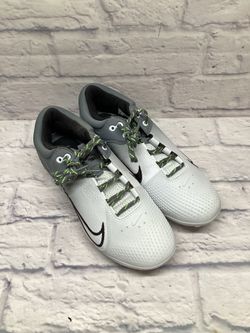Nike Hyperdiamond 4 Softball Metal Cleats Women Size 9.5 Cool Grey