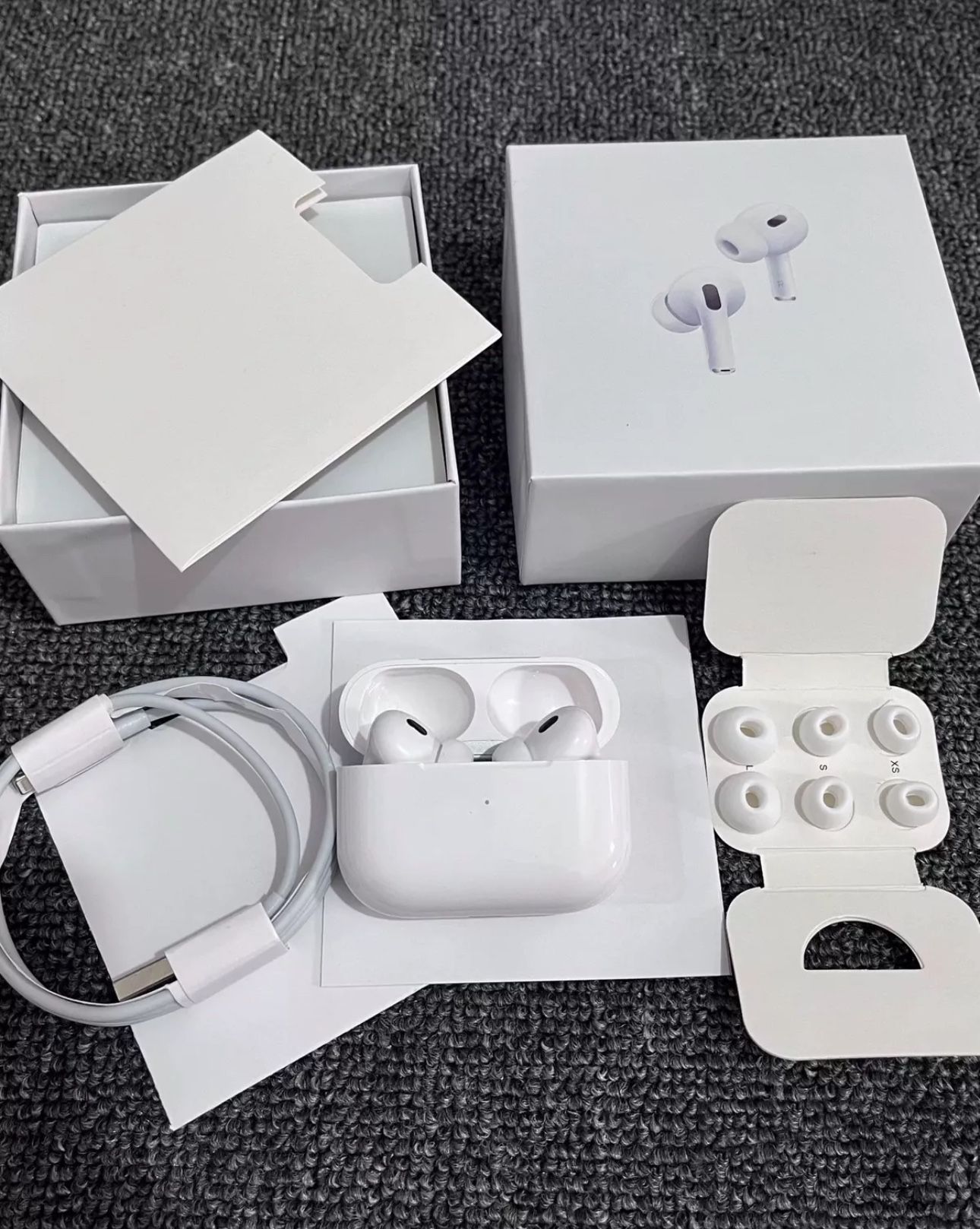 Apple Earphones Pro 2nd Generation Pods with Wireless Charging Case Left & Right