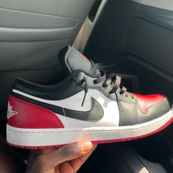 Bred Toe Jordan 1 Lows