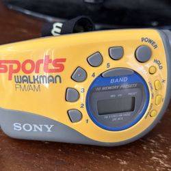 Sony Walkman Sports Radio