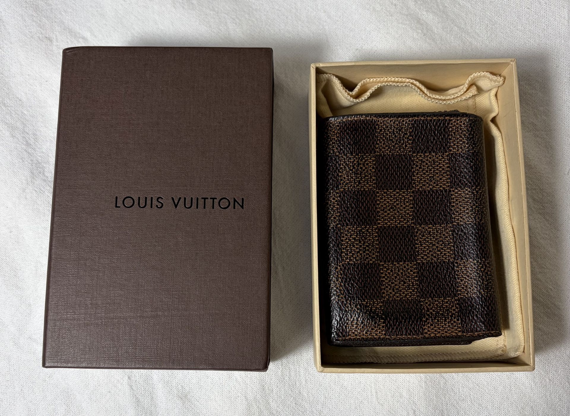 Louis Vuitton Damier Ebene Card Wallet 