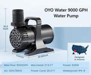 OYO 9000 GPH Water pump