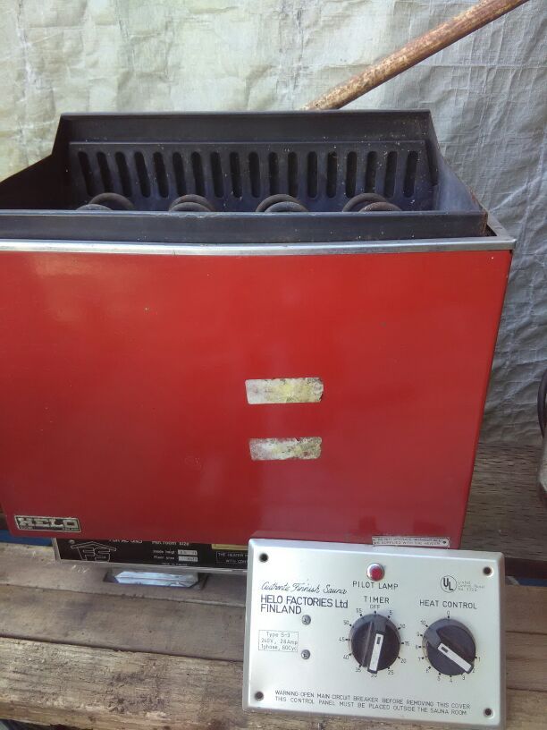 Helo Suomi Sauna Heater.