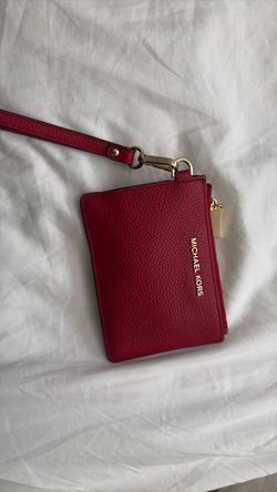 Red Micheal Kors wallet