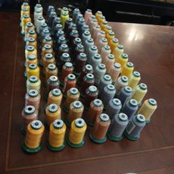 Lot Of 90 Exquisite Embroidery Thread Rolls New