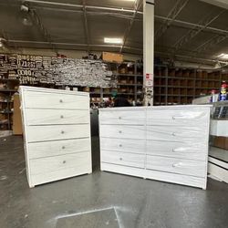 Set Five And Eight Drawers Dresser