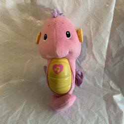 Plush Musical Seahorse Like New Fisher Price