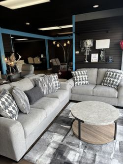 Sofa & Love Seat Gray