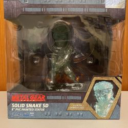 Solid Snake Statue Metal Gear Sold 