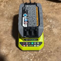 Ryobi Charger And Battery 18v 