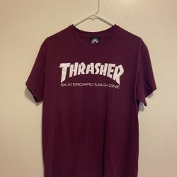 Maroon Thrasher T-shirt
