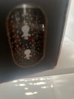 George Briard set of snowman glasses Box