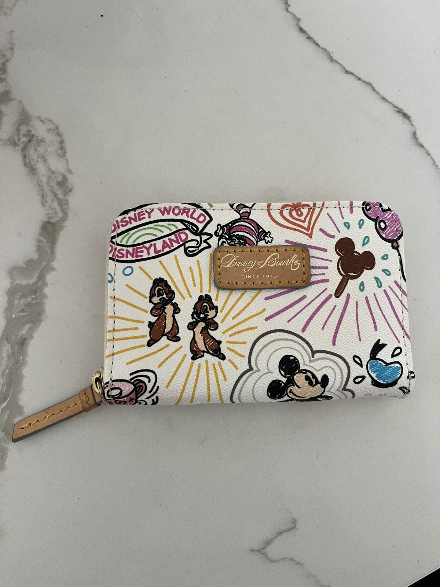 Dooney & Bourke Leather Disney Wallet