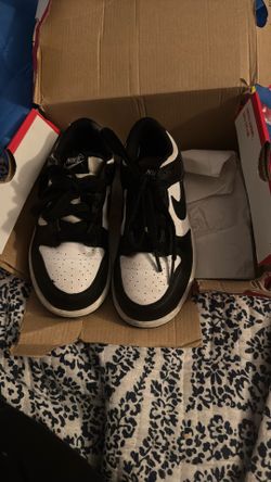 Nike Dunk Low Pandas Little Kids 11C