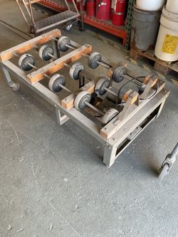 Handmade cylinder roller/tumbler