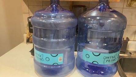   5 Water Gallon Jugs 2 For $ 15 Or 1 $7