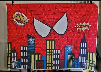 Superhero Spider-Man Backdrop