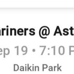 Houston Astros Tickets Against Mariners 9/19/2025 