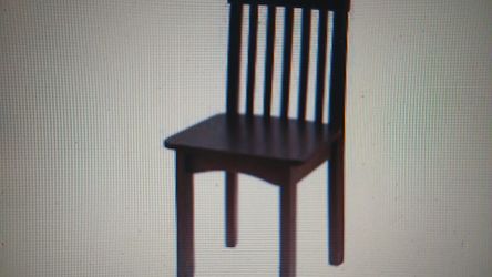 KidKraft Wooden Avalon Chair - Espresso Single Children's Chair
