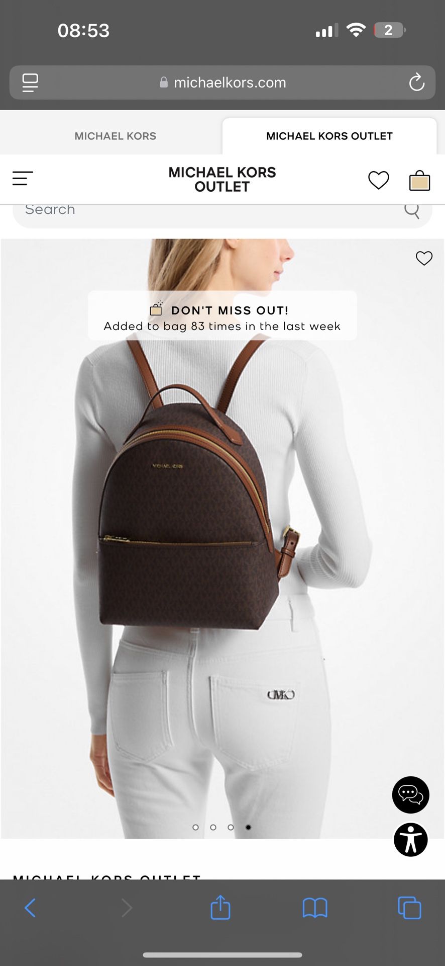 Michael Kors Backpack