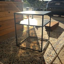 Black End Table 