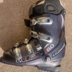 Salomon Evolution Performa  Ski Boots 25-25.5 size
