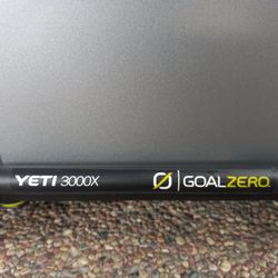 GOAL ZERO YETI 3000X