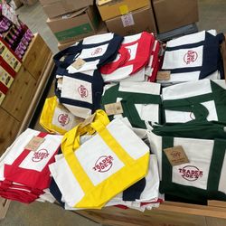 Trader Joes Mini Tote Bag Christmas Limited Edition 