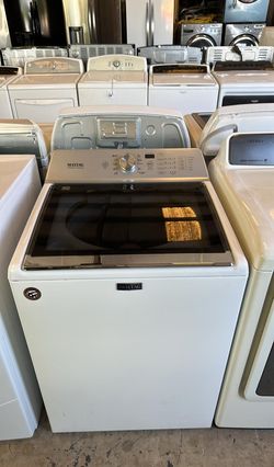 Maytag Top Load Washing Machine White Heavy Duty
