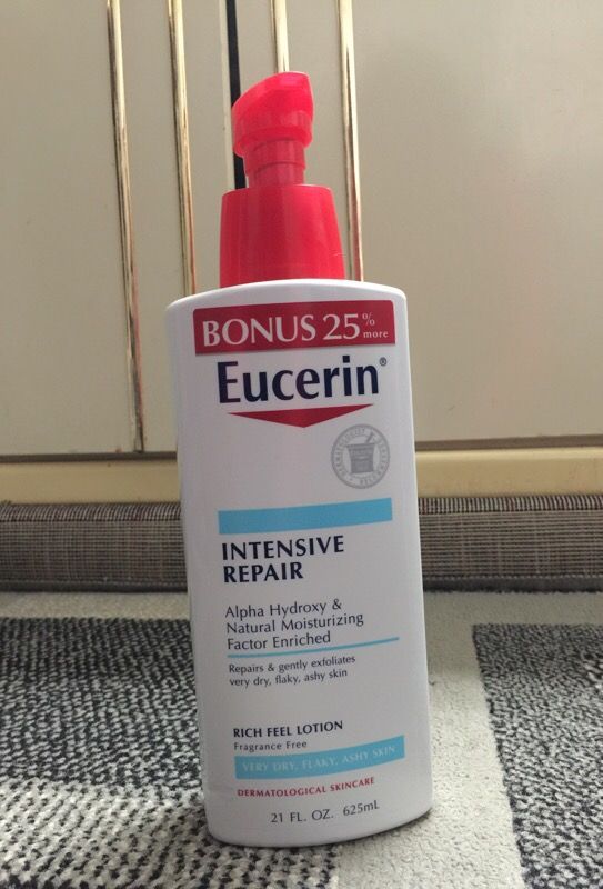 Eucerin intensive Repair natural moisturizer