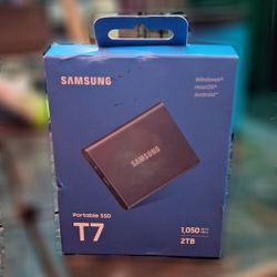 Samsung Portable SSD T7