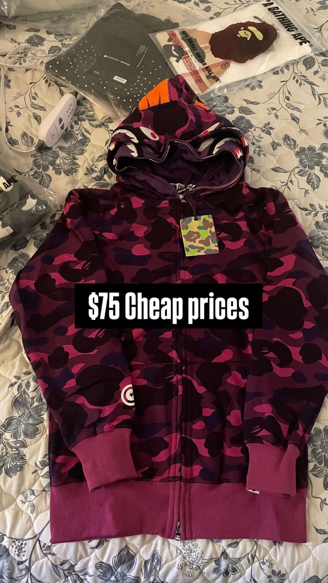 Bape Zipup