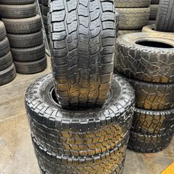 Used tires LT35x12.50-18 brand cooper discoverer AT3 XLT 
