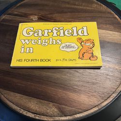 Vintage 1978 Garfield Weigh In Comic/Book