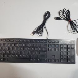 Brand New Dell Keyboard & Mouse, Factory New 