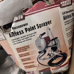 Krause And Becker Airless Pain Sprayer