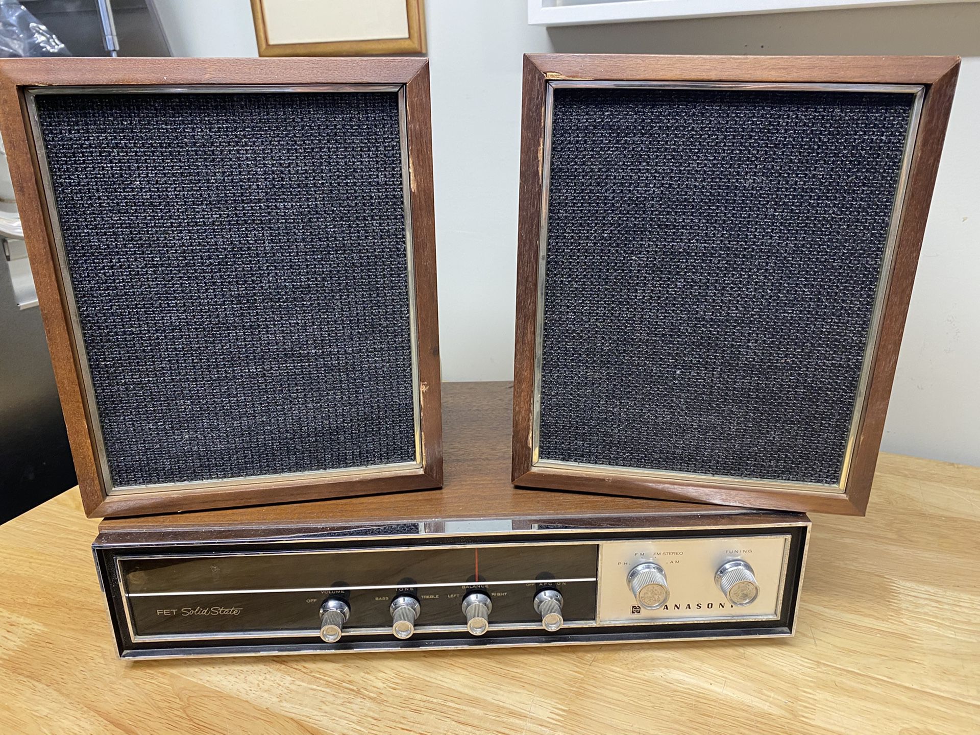 Vintage Panasonic Stereo receiver Radio