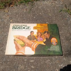 Challenge Bridge 1972 Vintage Boatdgame