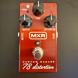 MXR Custom Badass ‘78 Distortion Guitar Pedal