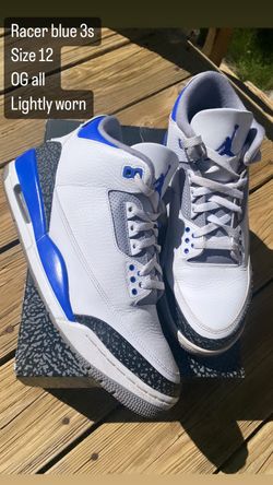 Jordan 3 “racer blue”
