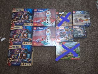 TAKE ALL LEGOS COLLECTION $370 VALUE
SELLING FOR $320
FROZEN+ONE PIECE+ETC