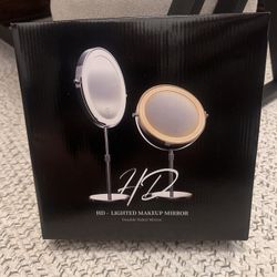 Makeup Mirror with Lights, 1x/20x 360° Rotation