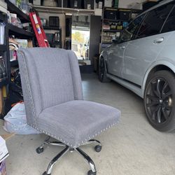 Fabric gray Comfortable Office Chair