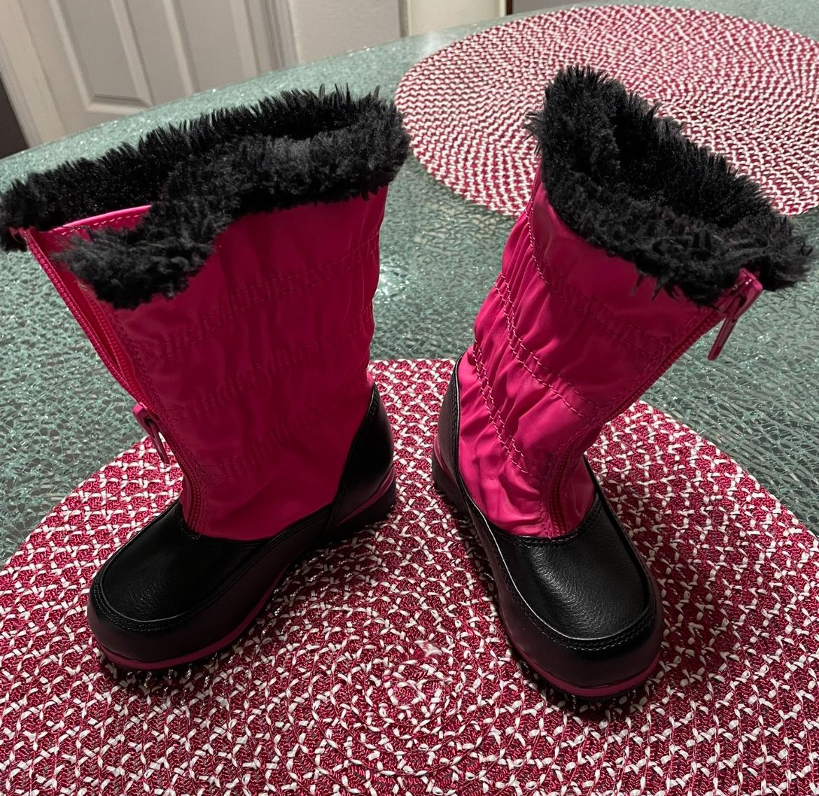 Rugged Outdoors Boots Pink Toddler Sz 6
