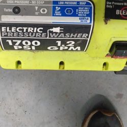 Electric Pressure Washer 1700psi