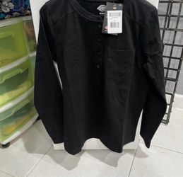 Dickies long sleeve Henley shirt