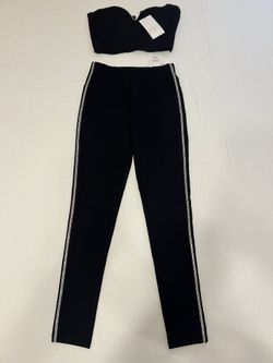 Zara Black Rhinestone Set